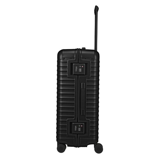 Titan Eternity Trolley met 4 wielen, Aluminium, 75 cm