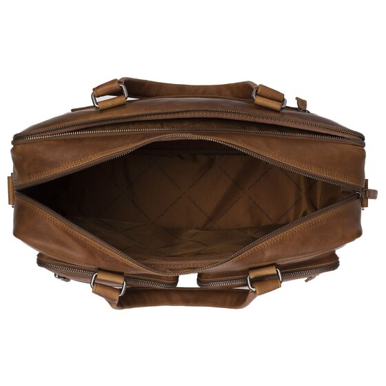 The Chesterfield Brand Wax Pull Up Koffer Leer 43 cm Laptop compartiment