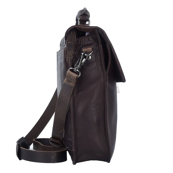 Harold's Country Briefcase 37 cm laptop compartiment