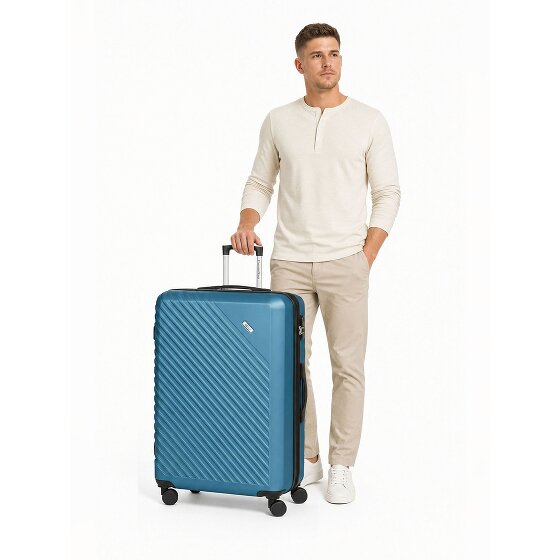 Check.In Paradise 2.0 4 wielen Trolley L 78 cm met uitbreidingsplooi