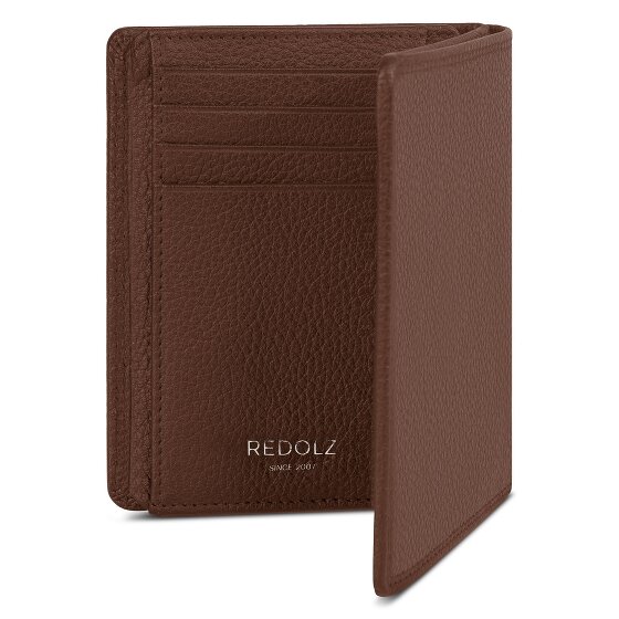 Redolz Leather Essentials HF portemonnee RFID-leer 9,5 cm, uitklapbaar