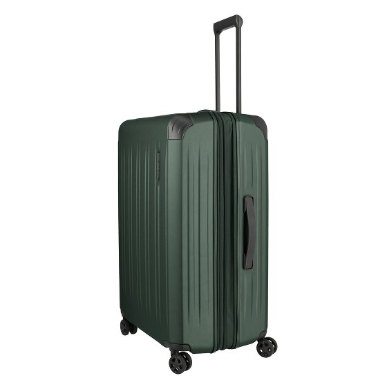 Travelite Dynamiic 4 wielen Trolley L 76 cm met uitbreidingsplooi
