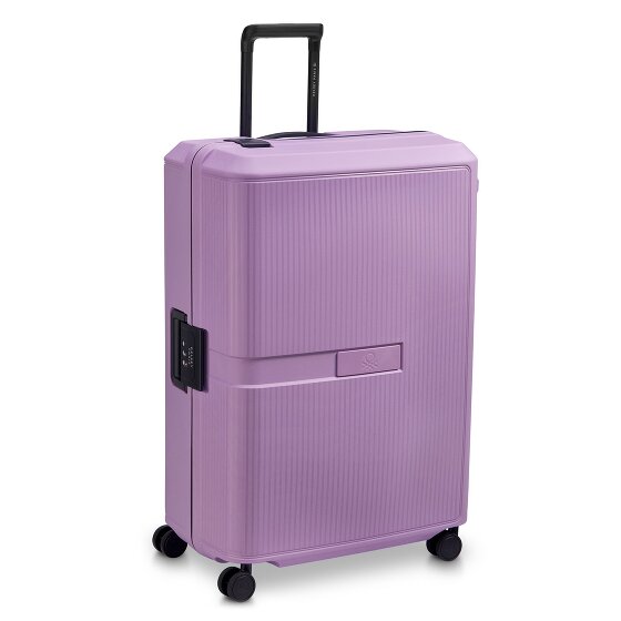 Delsey Paris x United Colors of Benetton Colour Block harde 4-wiel trolley 76 cm