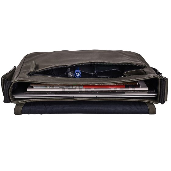 Leonhard Heyden Den Haag Messenger Leer 31 cm