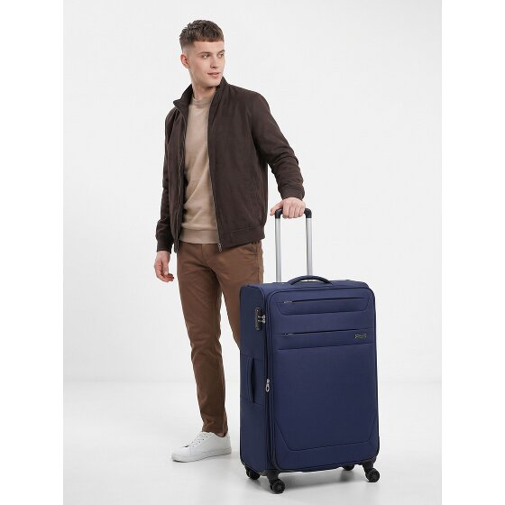 Worldpack Chicago 4 wielen Trolley L 78 cm met uitbreidingsplooi