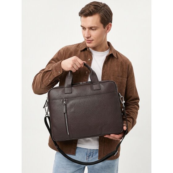 Strellson Kennington Aktentas Leder 40 cm Laptopvak