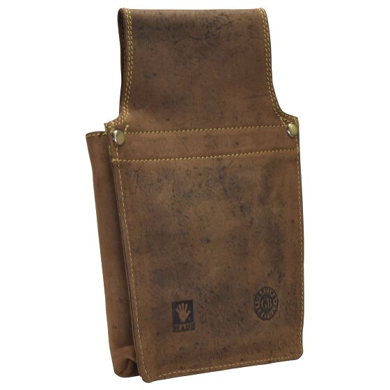 Greenburry Vintage heuptasje - ober portemonnee leer 14,5 cm