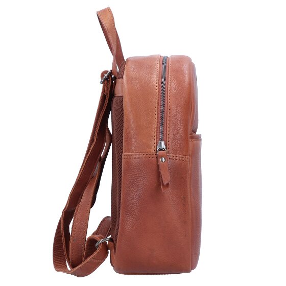 Burkely Antique Avery Dagrugzak Leer 30 cm Laptop compartiment