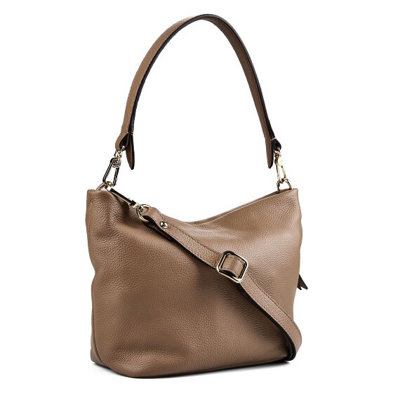 abro Ebony Schoudertas Leder 30 cm