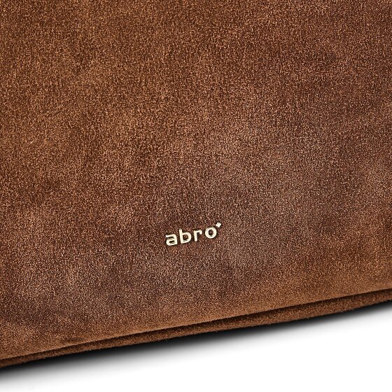 abro Ebony Schoudertas Leder 39 cm