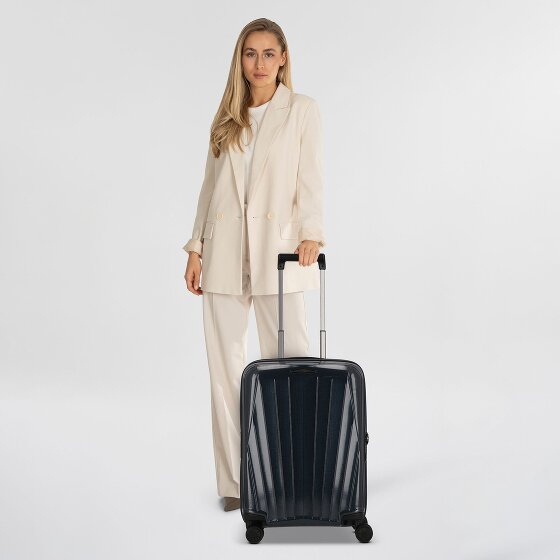 Samsonite Major-Lite 4 wielen Cabinewagen 55 cm met uitbreidingsplooi