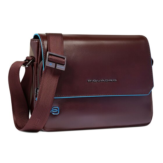 Piquadro Blue Square Boodschapper Leer 23 cm