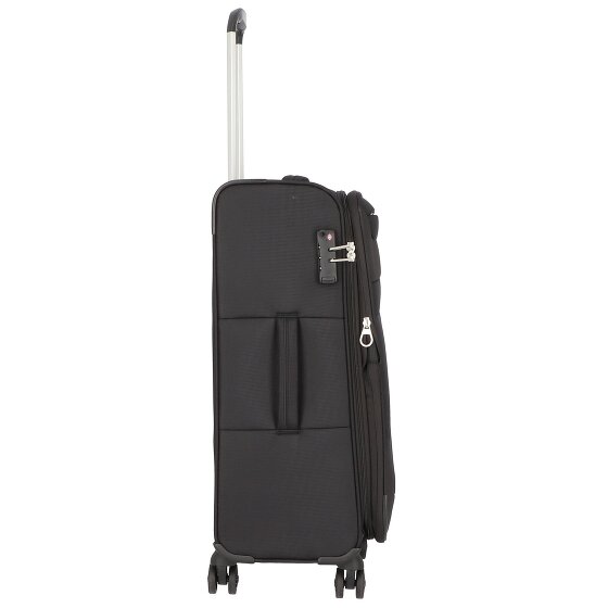 Worldpack Dublin 4 wielen Kofferset 3-delig met uitbreidingsplooi