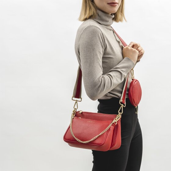 Lazarotti Milano Leren Schoudertas 23 cm