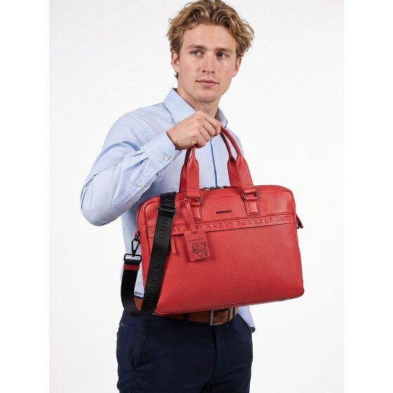 Burkely Minimal Mason Aktentas Leder 41 cm Laptopvak