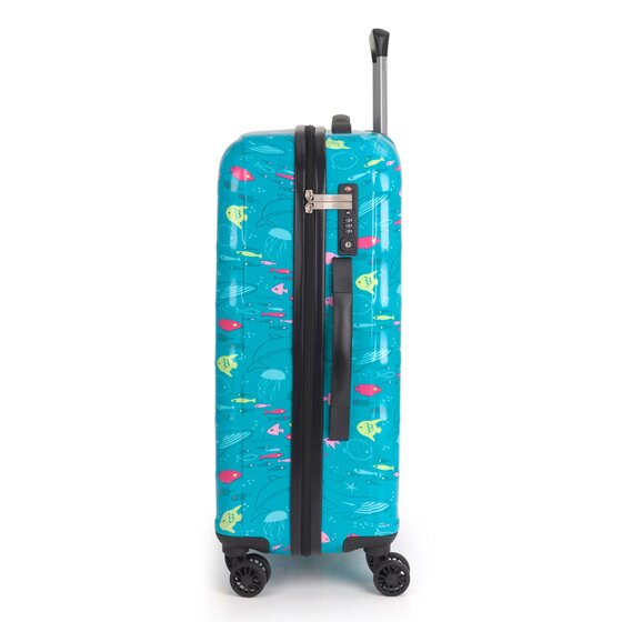 Gabol Acqua 4 wielen Trolley M 66 cm