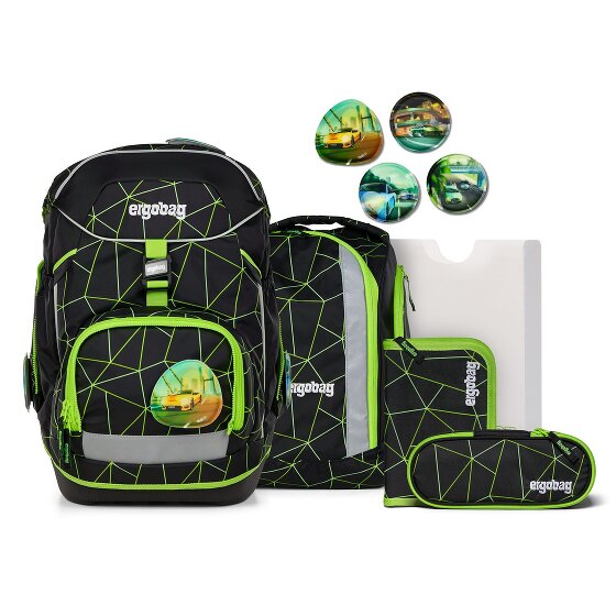 Ergobag Set rugzakken 6 st. incl. klittenbandset