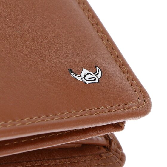 Golden Head Polo RFID Bescherm Leren Portemonnee 9.5 cm