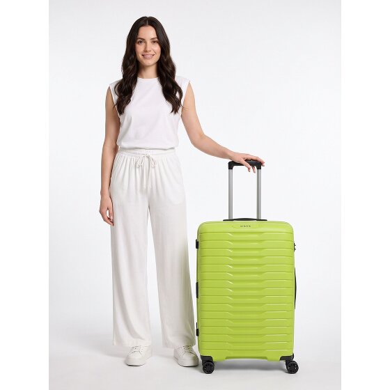 Stratic Novium 4 wielen Trolley L 77 cm met uitbreidingsplooi
