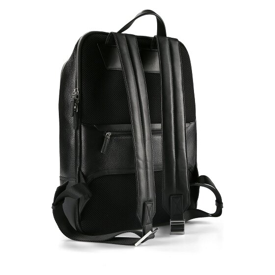 Guess Monaco Dagrugzak Leer 41 cm Laptop compartiment