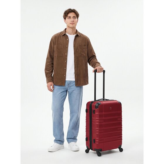 Wenger Amplar Evo 4 wielen Trolley M 65 cm met uitbreidingsplooi