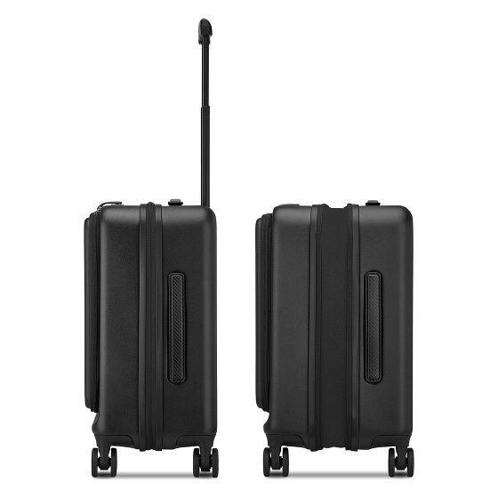 Roncato Florence 4-wiel cabine trolley 55 cm met uitklapbaar laptop compartiment
