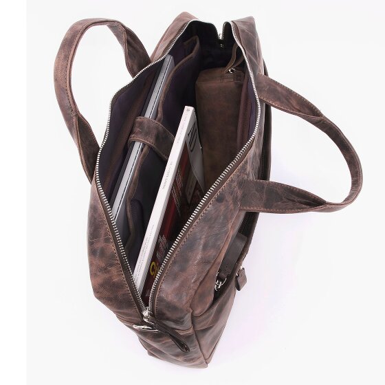 Pride and Soul Raily Koffer Leer 41 cm Laptop compartiment