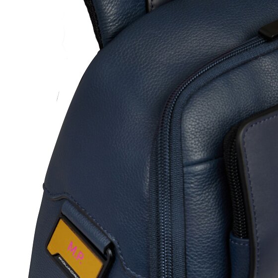 Piquadro Ael Dagrugzak Leer 37 cm Laptop compartiment