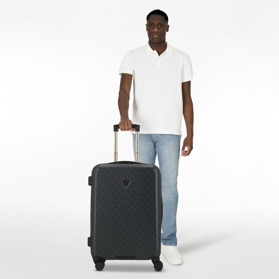 Guess Jesco 4 wielen Trolley 64 cm met uitbreidingsplooi