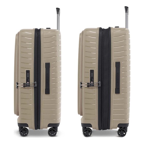 Stratic Novium 4 wielen Trolley M 65.5 cm met uitbreidingsplooi