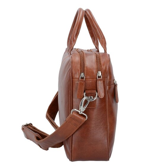 Dermata Aktetas leder 40 cm laptop compartiment