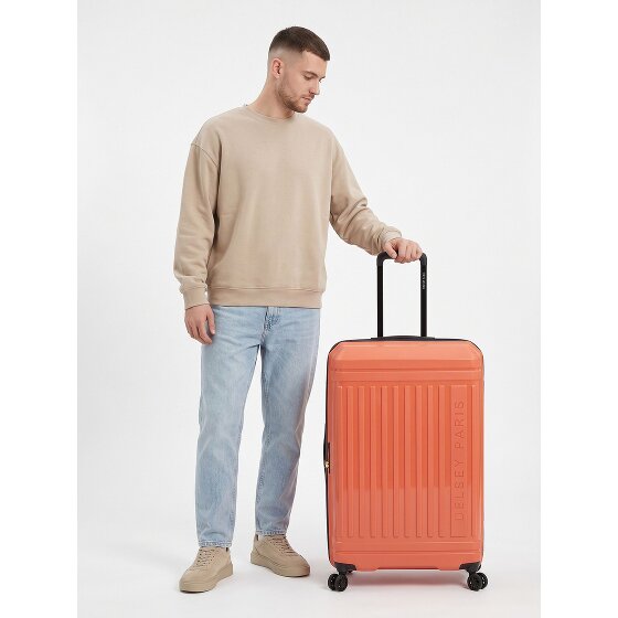 Delsey Paris Lutece Se 4 wielen Trolley 79 cm met uitbreidingsplooi