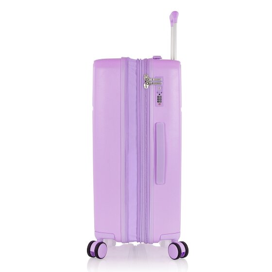 Heys Pastel 4 wielen Trolley M 66 cm met uitbreidingsplooi