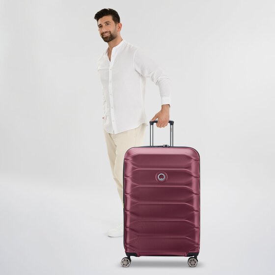 Delsey Paris Meteor 4 wielen Trolley L 78 cm met uitbreidingsplooi