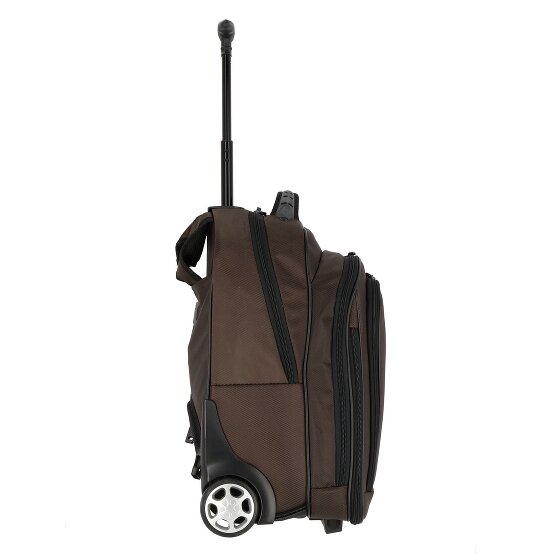 Dermata 2 wielen Rugzak trolley 47.5 cm Laptop compartiment