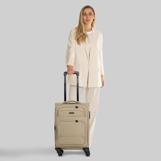 Smartbox Edition 04 4 wielen Cabinewagen 55 cm met uitbreidingsplooi