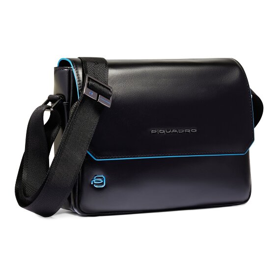 Piquadro Blue Square Boodschapper Leer 23 cm