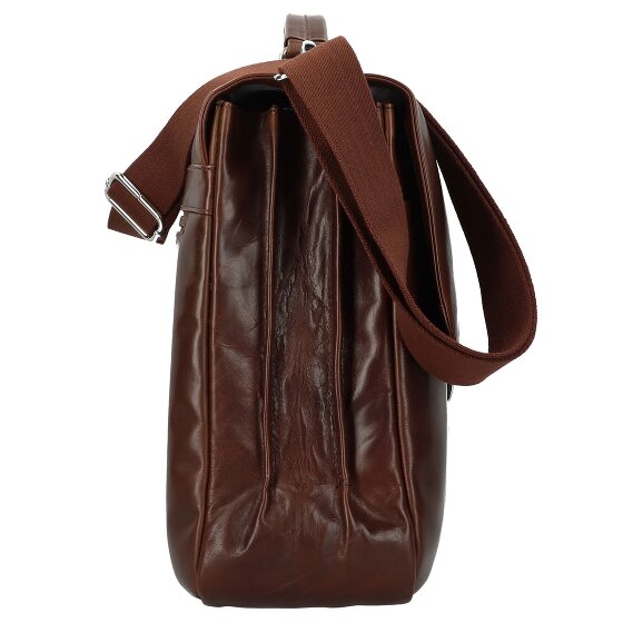 bugatti Romano Messenger Leder 44 cm Laptopcompartiment