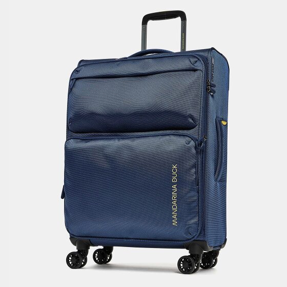 Mandarina Duck Zephyr 4 wielen Trolley M 67 cm met uitbreidingsplooi