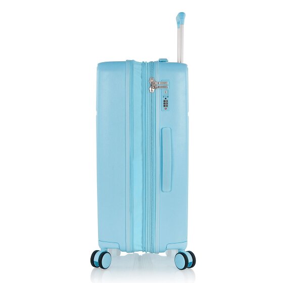 Heys Pastel 4 wielen Trolley M 66 cm met uitbreidingsplooi