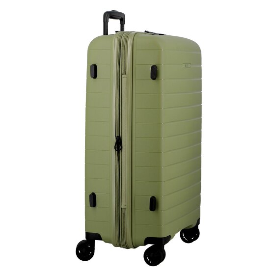 Jump Striper 4 wielen Trolley 68 cm met uitbreidingsplooi
