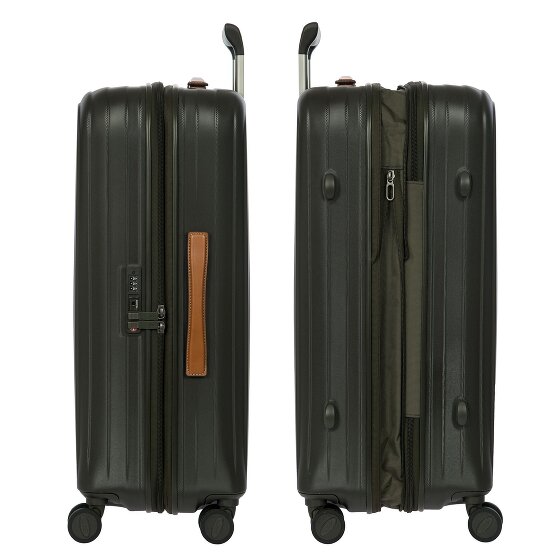 Bric's Taormina 4 wielen Trolley M 69 cm met uitbreidingsplooi