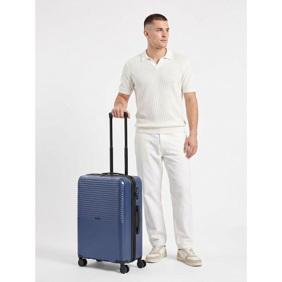 Pack Easy Jet 4 wielen Trolley M 64 cm met uitbreidingsplooi