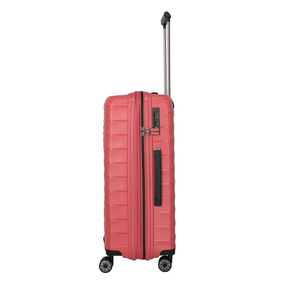 Travelite mooby 4 wielen Trolley M 66 cm met uitbreidingsplooi