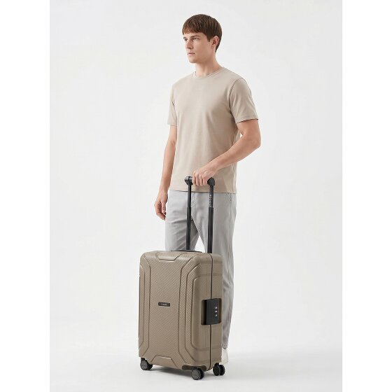 Redolz Essentials 15 4-wiel cabinewagen 55 cm met driepuntsbevestiging