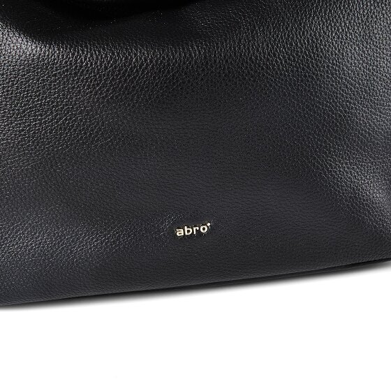 abro Ebony Schoudertas Leder 39 cm