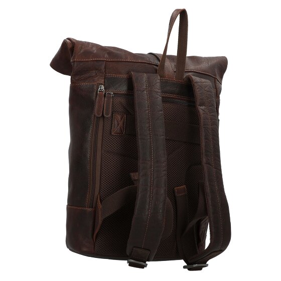 Jack Kinsky Porto Dagrugzak Leer 43 cm Laptop compartiment