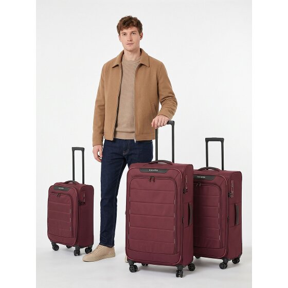 Travelite Skaii 4 wielen Kofferset 3-delig met uitbreidingsplooi