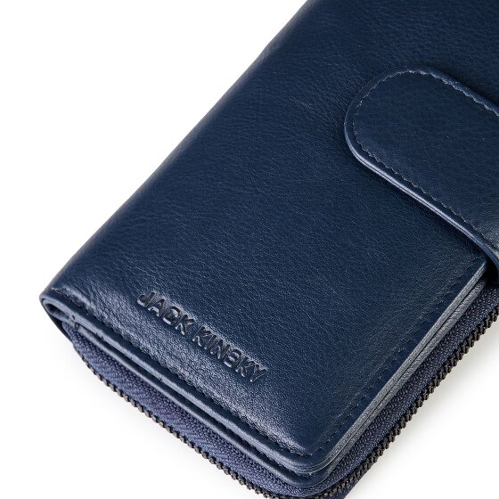 Jack Kinsky Livorno 1026 Portemonnee RFID-bescherming Leer 9.5 cm