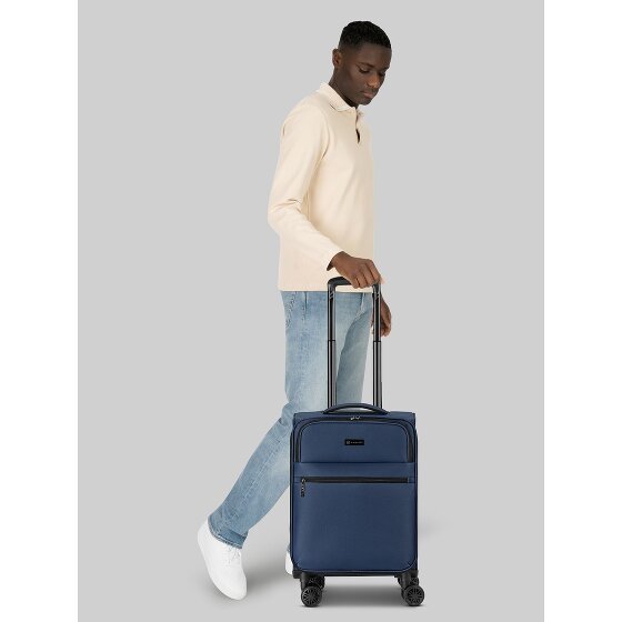 bugatti Valencia Soft 4 wielen Cabinewagen S 55 cm met uitbreidingsplooi